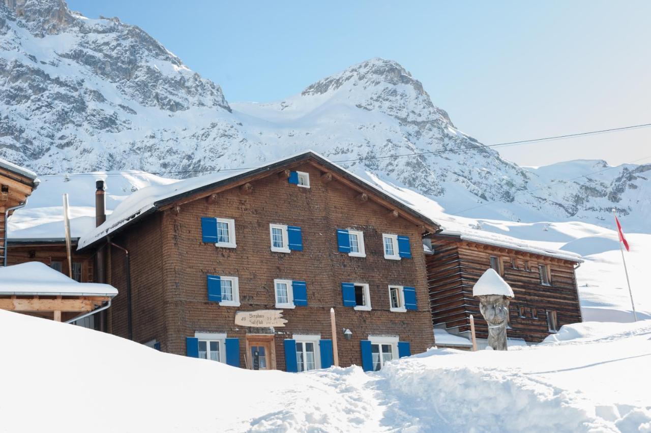 Berghaus Sulzfluh Hotel Saint Antonien Exterior photo